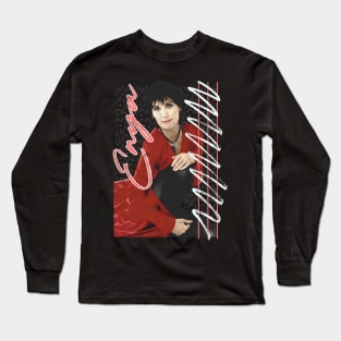 Enya \\ 90s Style Retro Design Long Sleeve T-Shirt